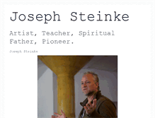 Tablet Screenshot of josephsteinke.com